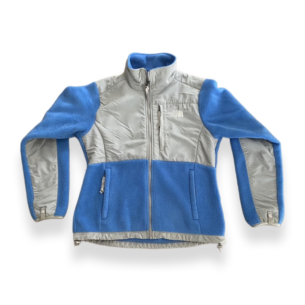 NORTH FACE Women’s Denali Fleece Jacket- Blue/Gray- Size Small!